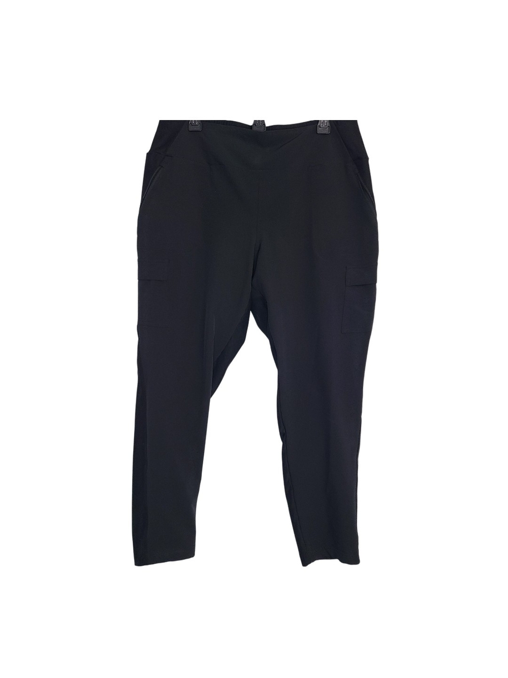 Avalanche Black Cargo Hiking Pants Zipper Pockets Stretch Athletic XL
